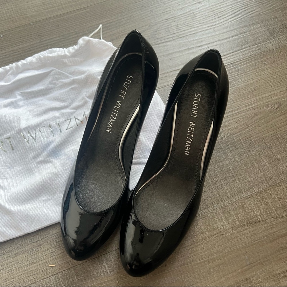 Stuart Weitzman Black Women's Shoes Size US 7.5